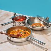Modena Cookware Set - 3 Piece (Induction Friendly)